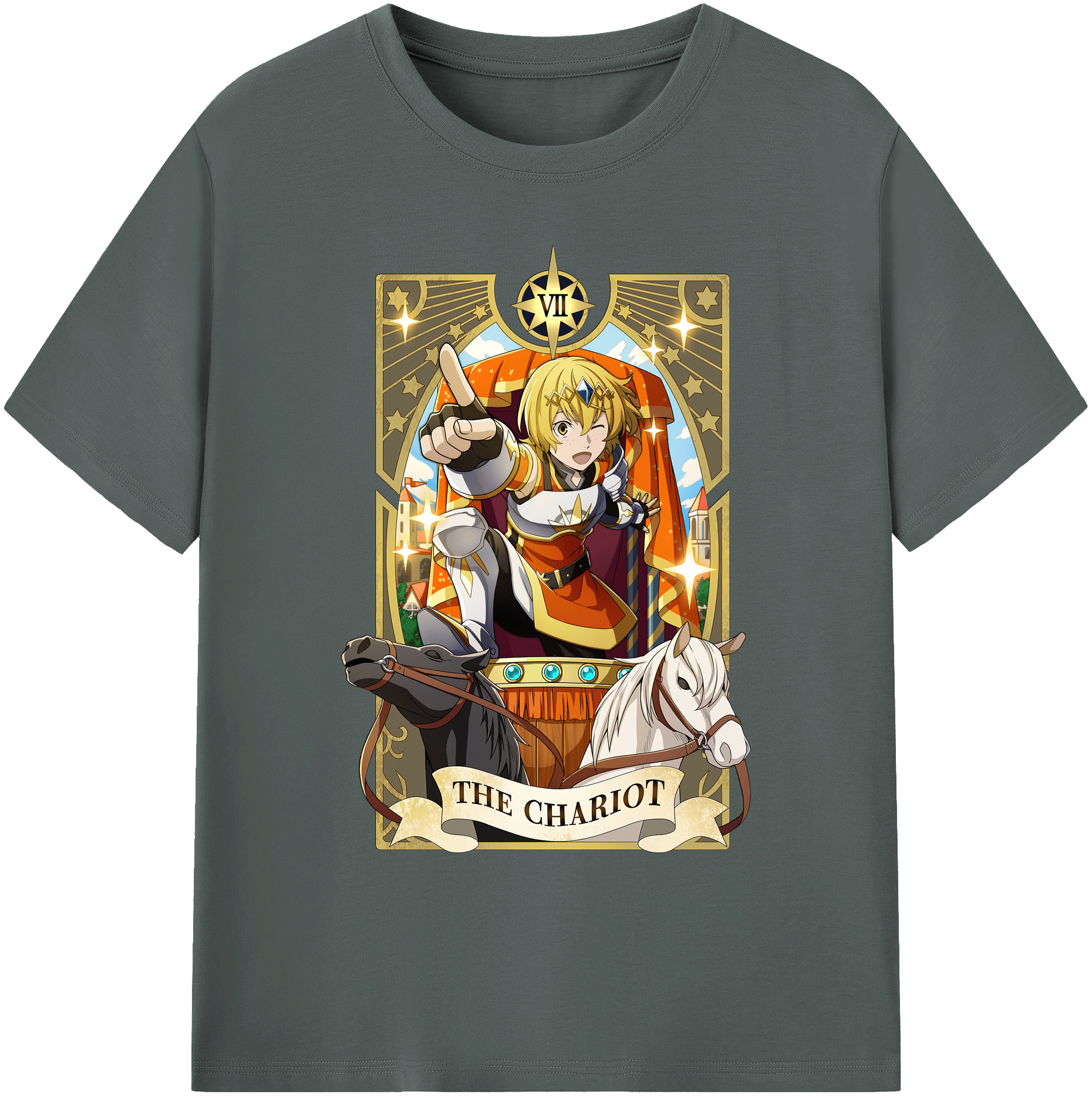 （画像用） 文豪ストレイドッグス Bungo Stray Dogs 綿100％ メンズ半袖Tシャツ｜肌触りやわらか＆通気性